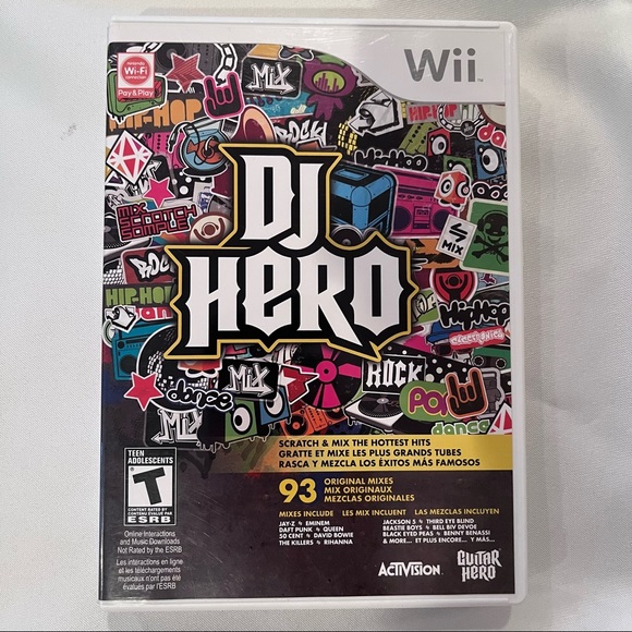 DJ Hero by Activison, Nintendo Wii Game with Instruction Booklet - Picture 5 of 5